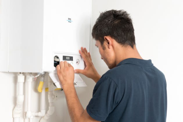 What happens during a boiler installation?